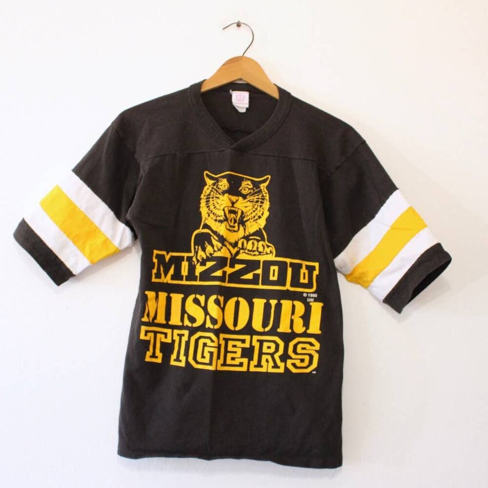 Vintage Kids University of Missouri Mizzou Tigers T Shirt XL